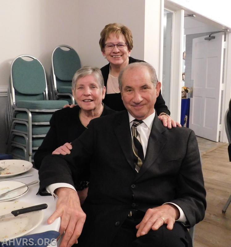 30th Annual Installation of Officers and Recognition Banquet 
Dr Robert Kravetz, his wife Kathy and Chris Schoon